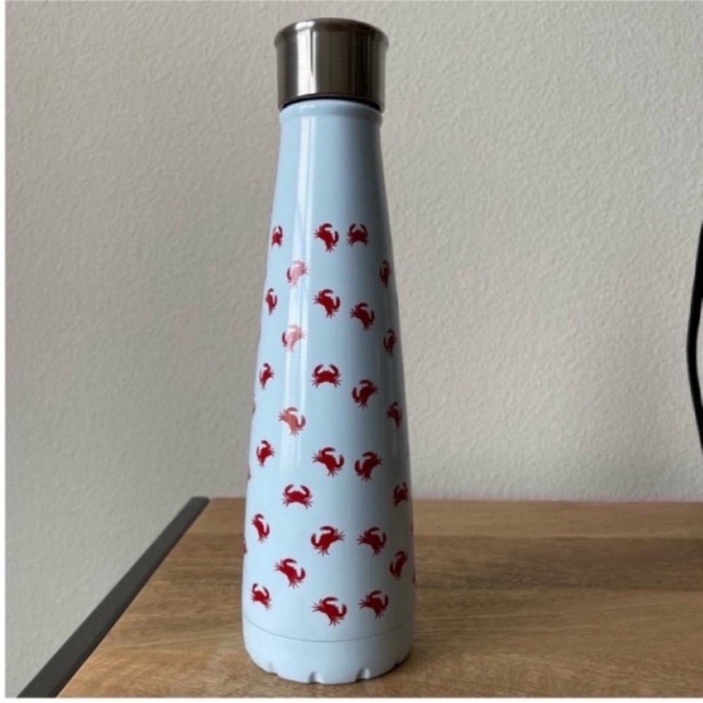 S’ip by S’well water bottle. Crab walk design. Never used